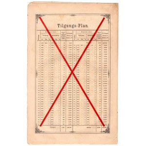 AUSTRIA, Wiedeń -Pierwsza Węgiersko-Galicyjska Kolej Żelazna - Obligacja 200 guldenów przekonwertowana na 400 koron 1912