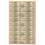 AUSTRIA, Wiedeń -Pierwsza Węgiersko-Galicyjska Kolej Żelazna - Obligacja 200 guldenów przekonwertowana na 400 koron 1912