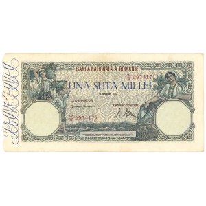 RUMUNIA - 100.000 lei 1946