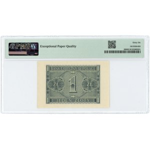 1 złoty 1941 - seria AA - PMG 66 EPQ