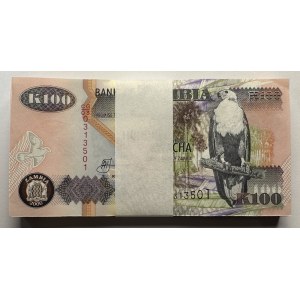 ZAMBIA - 100 kwacha 2006 - paczka 100 sztuk