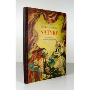 KRASICKI Ignacy - Satyry. Ilustr. Jan Marcin Szancer. 1952