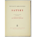 KRASICKI Ignacy - Satiry. Ilustr. Jan Marcin Szancer. 1952