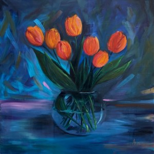 Anna Kolakowska, Orange tulips