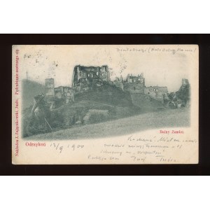 Odrzykoń - Ruiny zamku 1900 (29)