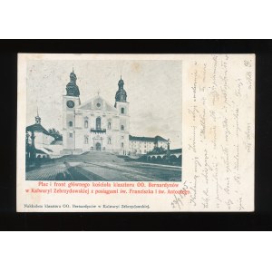 Kalwaria Zebrzydowska - Front of the church of the Monastery of the Bernardine Fathers 1905(57)