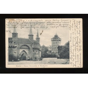 Krakow - Rondel and Florian Gate 1902 (59)