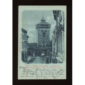 Kraków - Brama Floriańska 1900 (70)