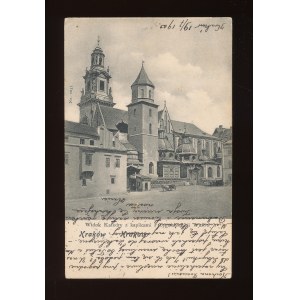 Kraków - Widok Katedry z kaplicami 1903 (72)