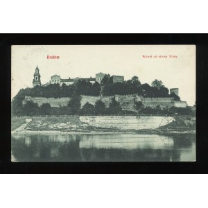Krakow - Wawel Castle from the side of the Vistula River 1908 (80)