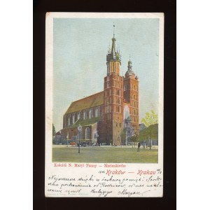 Krakow - Church of N. Maria Panna 1902 (83)