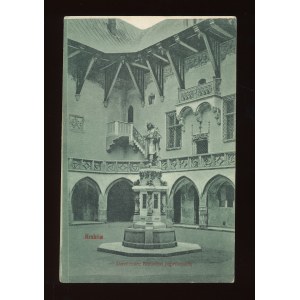 Kraków - Dziedziniec Biblioteki Jagiellońskiej 1909 (93)