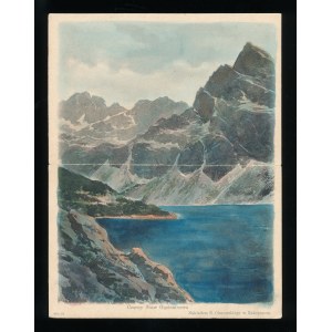 Tatra Mountains - Black Pond. DISPLAYED and colored 1909 (122)