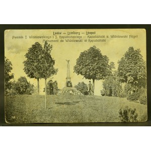 Lwów - Pomnik T. Wiśniowskiego i J. Kapuścińskiego ok. 1908 (247)
