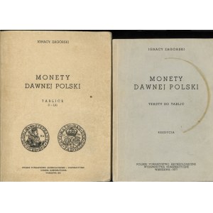 Zagórski Ignacy - Monety Dawnej Polski (Texte + Tabellen) - REPRINT PTN (1977 und 1981)