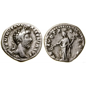 Cesarstwo Rzymskie, denar, 165-166, Rzym