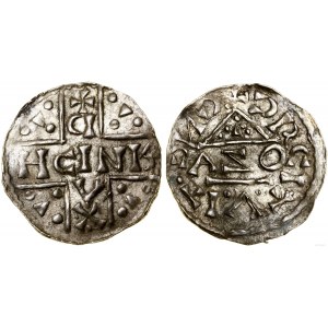Niemcy, denar, 1018-1026, mincerz Aza