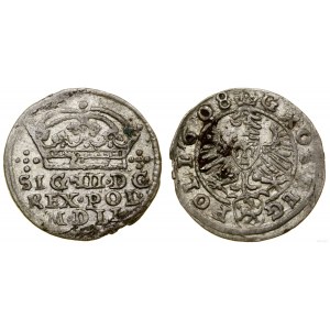 Poland, grosz, 1608, Kraków
