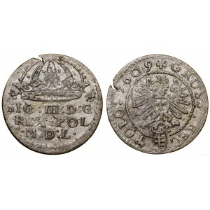 Polska, grosz, 1609, Kraków