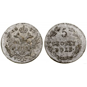 Poland, 5 Polish pennies, 1820 IB, Warsaw