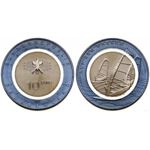 Deutschland, €10, 2021 F, Stuttgart