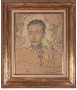 Stanisław Ignacy Witkiewicz (1885 Warszawa - 1939 Jeziory na Polesiu), Portret Zdzisława Czermańskiego, 1926 r.