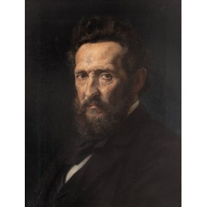 Jan Styka (1858 Lviv - 1925 Rome), Portrait of a man