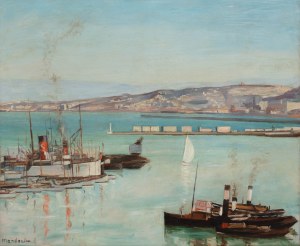 Szymon Mondzain (1888 Chełm - 1979 Paryż), Port Algieru