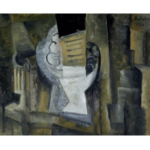 Alicja Halicka (1894 Cracovia- 1975 Parigi), Natura morta cubista, 1914.