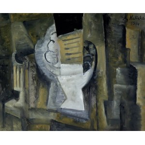Alicja Halicka (1894 Krakau - 1975 Paris), Kubistisches Stillleben, 1914.