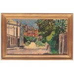Nathan Grunsweigh (1883 Kraków - 1956 Paris), Street in Montmartre