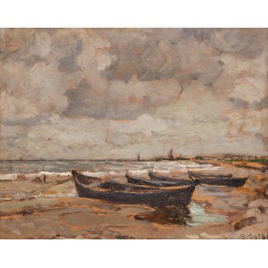 Ernst Kolbe (1876 Kwidzyn - 1945 Rathenow/Havel), By the Baltic Sea