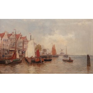 Karl-Friedrich Wagner (1877 Gochsheim - Karlsruhe 1951), In the Port of