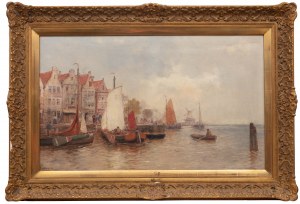Karl-Friedrich Wagner (1877 Gochsheim - Karlsruhe 1951), W porcie