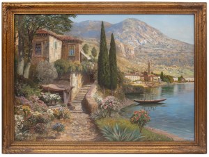 Alois Arnegger (1879 Wiedeń - 1963 tamże), Nad jeziorem Como