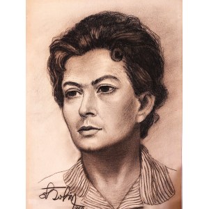 Stanislaw Rolicz, portrait of a woman, large format,