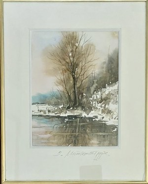 Bartłomiej Michałowski, akwarela,