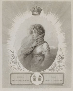 John Samuel AGAR, ZOFIA Z CZARTORYSKICH ZAMOYSKA, 1804