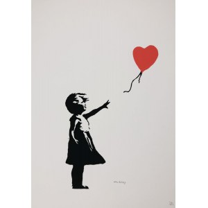 BANKSY, THE GIRL AND THE RED BALLOON