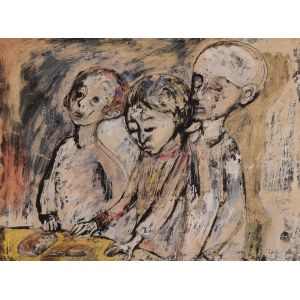 Zdzislaw LACHUR, THREE CHILDREN, 1959
