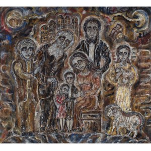 Zdzislaw LACHUR, JEWISH FAMILY, part 3 of the JUDAICA series, 1993-94