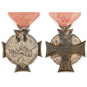 KRZYŻ ZASŁUGI TOWARZYSTWA POWSTAŃCÓW I WOJAKÓW „Powstańcowi Broni Wdzięczna Wielkopolska 1918/19”