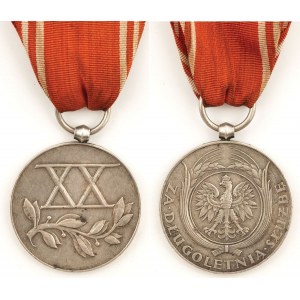 MEDAL FOR LONG-TERM SERVICE (XX years), Poland, 1938