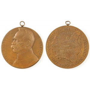 Medal, JÓZEF PIŁSUDSKI, 10 ROCZNICA ZAWIESZENIA BRONI, 1930