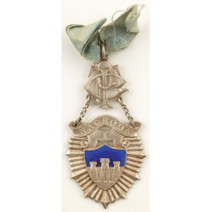 Token, 1st AWARD OF THE PIOTRKOW CYCLISTS' ASSOCIATION, early 20th century.