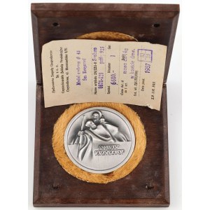 Medal, ŚWIĘTY KRZYSZTOF, Częstochowskie Zakłady Produkcyjne, 1987