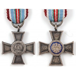 ŚLĄSKI KRZYŻ POWSTAŃCZY wz 1946, miniaturka