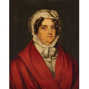 PORTRAIT VON JOHANNA MÜLLER, ca. 1820, deutsche Malerin