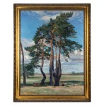 Kazimierz Lasocki (1871 Gąbin - 1952 Warsaw), Mazovian Pines, 1923.