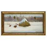 Jan Karmanski (1887-1958), Partridges in the snow